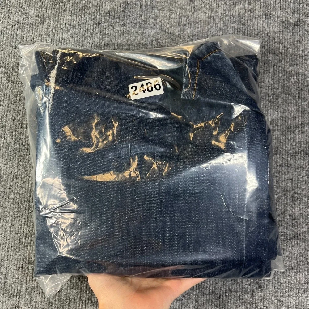 Levi's 569‎ Jeans Men's Rinse Blue Denim Classic Straight Zip Fly 40X30 - Flaws
